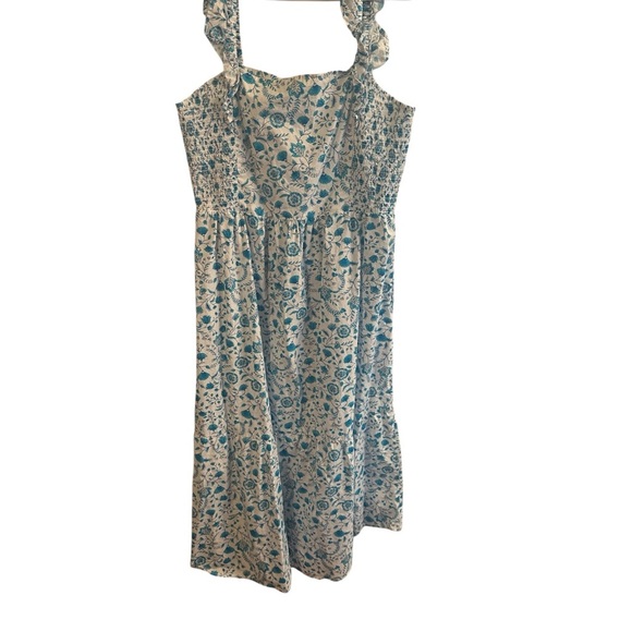 Draper James Blue and White Floral Maxi Dress - Picture 6 of 8